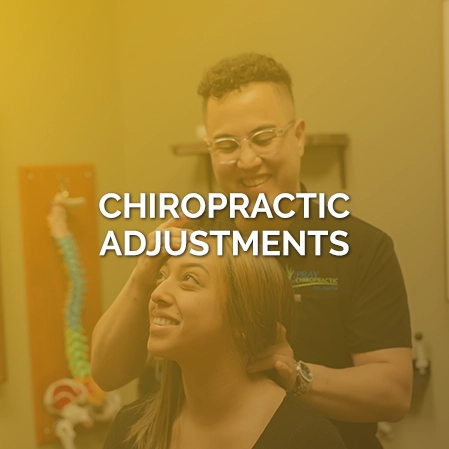 Chiropractor Eric Rivera Adjusting Patients Neck